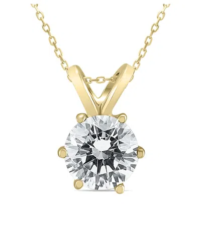 Diamond Select Cuts 14k 0.96 Ct. Tw. Diamond Necklace In Gold