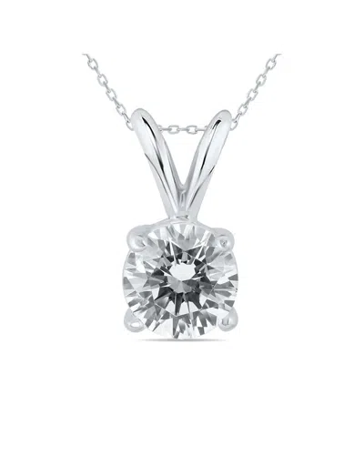 Diamond Select Cuts 14k 0.96 Ct. Tw. Diamond Necklace In Metallic