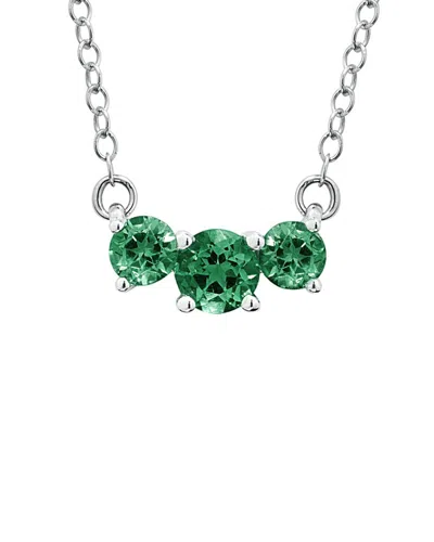 Diamond Select Cuts 14k 0.96 Ct. Tw. Emerald Necklace
