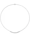 Diamond Select Cuts 14k 0.99 Ct. Tw. Diamond Bar Necklace