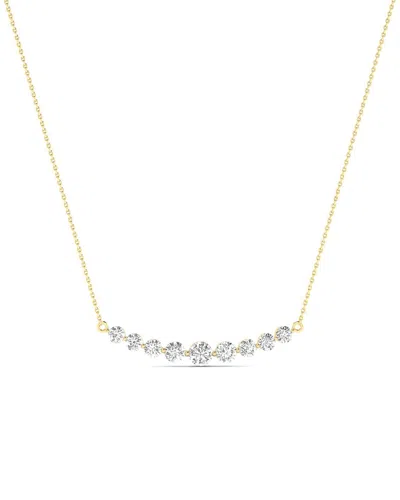 Diamond Select Cuts 14k 1 Ct. Tw. Diamond Necklace In Gold