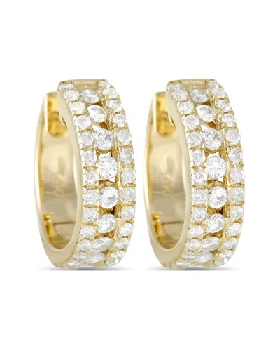 Diamond Select Cuts 14k 1.00 Ct. Tw. Diamond Earring In Transparent