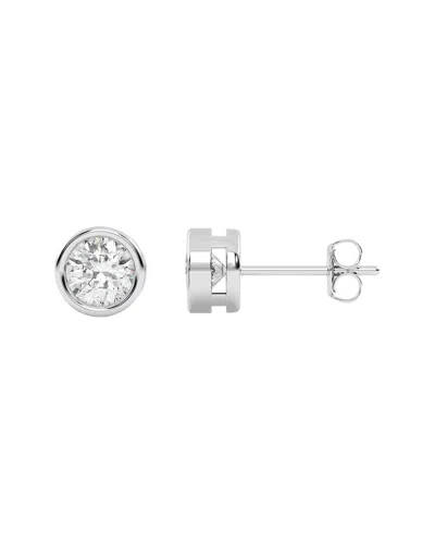 Diamond Select Cuts 14k 1.00 Ct. Tw. Diamond Earrings In Metallic