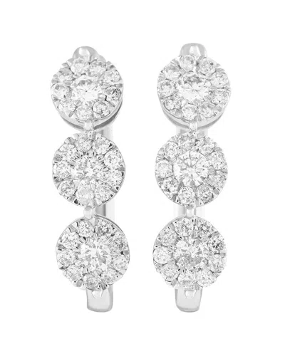 Diamond Select Cuts 14k 1.00 Ct. Tw. Diamond Earrings In Metallic