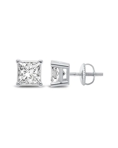 Diamond Select Cuts 14k 1.00 Ct. Tw. Diamond Earrings In Metallic