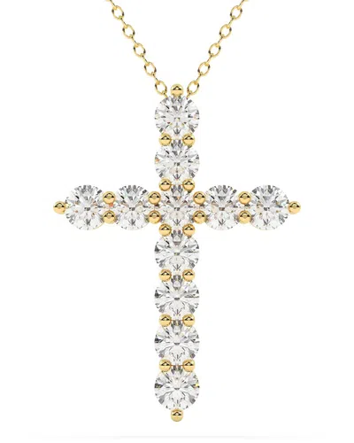 Diamond Select Cuts 14k 1.00 Ct. Tw. Diamond Pendant Necklace In Pattern