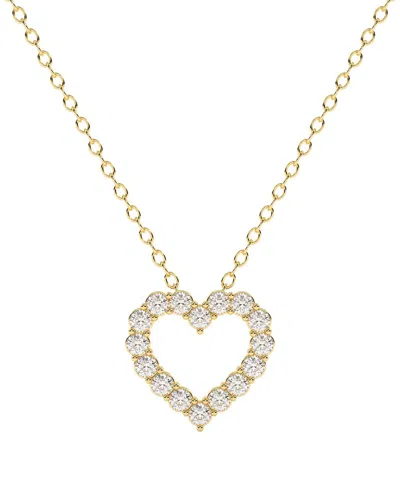 Diamond Select Cuts 14k 1.00 Ct. Tw. Diamond Pendant Necklace In Gold
