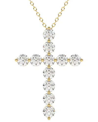 Diamond Select Cuts 14k 1.00 Ct. Tw. Diamond Pendant Necklace In Silver