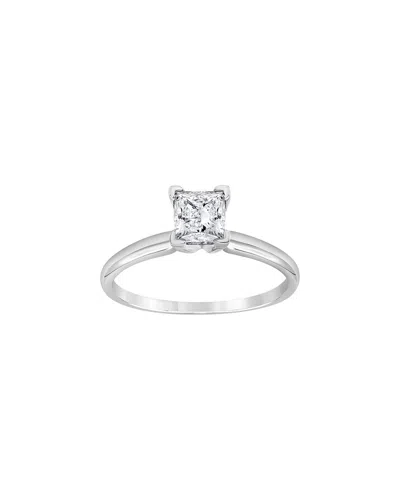 Diamond Select Cuts 14k 1.00 Ct. Tw. Diamond Ring In Silver