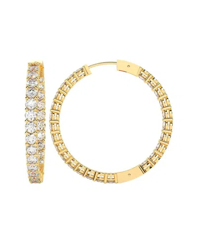 Diamond Select Cuts 14k 10.00 Ct. Tw. Diamond Earrings In Gold