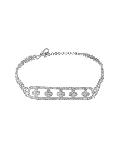 Diamond Select Cuts 14k 1.25 Ct. Tw. Diamond Bracelet In Pink