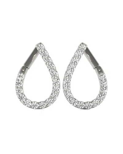Diamond Select Cuts 14k 1.25 Ct. Tw. Diamond Earrings In Metallic