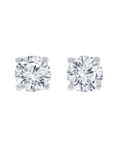 Diamond Select Cuts 14k 1.25 Ct. Tw. Diamond Earrings In Metallic