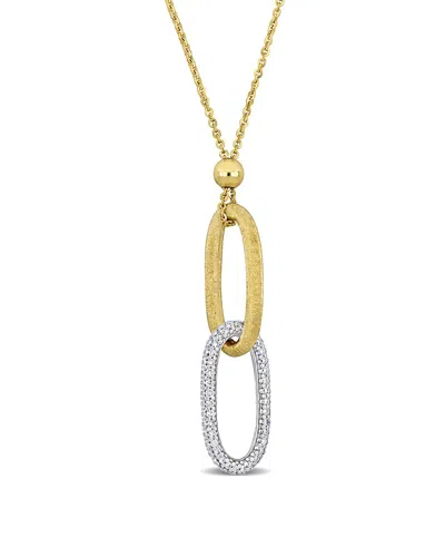 Diamond Select Cuts 14k 1.25 Ct. Tw. Diamond Lariat Necklace In Gold