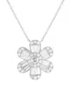 Diamond Select Cuts 14k 1.20 Ct. Tw. Diamond Flower Necklace