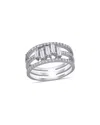 Diamond Select Cuts 14k 1.30 Ct. Tw. Diamond Ring In Silver