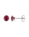 Diamond Select Cuts 14k 1.38 Ct. Tw. Ruby Studs