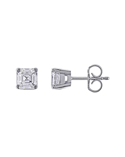 Diamond Select Cuts 14k 1.40 Ct. Tw. Diamond Studs In Silver