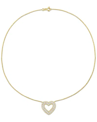Diamond Select Cuts 14k 1.43 Ct. Tw. Diamond Heart Necklace