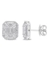 Diamond Select Cuts 14k 1.50 Ct. Tw. Diamond Cluster Earrings