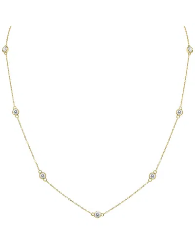 Diamond Select Cuts 14k 1.50 Ct. Tw. Diamond Necklace In Gold