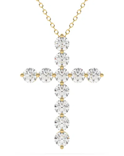 Diamond Select Cuts 14k 1.50 Ct. Tw. Diamond Pendant Necklace In Pattern