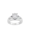Diamond Select Cuts 14k 1.50 Ct. Tw. Diamond Ring In Silver