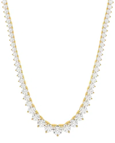 Diamond Select Cuts 14k 15.00 Ct. Tw. Diamond Pendant Necklace In Pattern