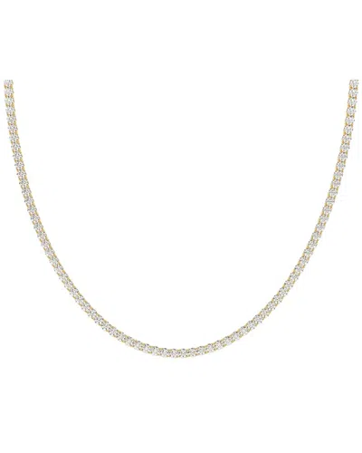 Diamond Select Cuts 14k 15.00 Ct. Tw. Diamond Pendant Necklace In Gold