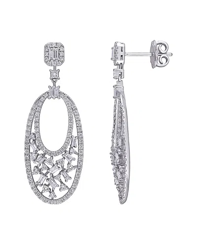 Diamond Select Cuts 14k 1.54 Ct. Tw. Diamond Earrings In Metallic