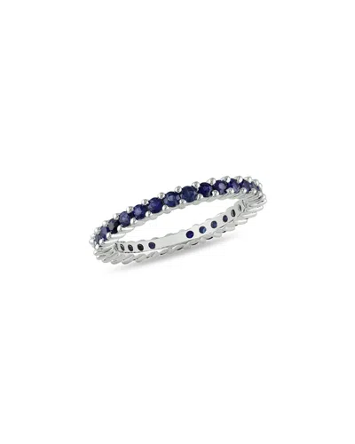 DIAMOND SELECT CUTS 14K 1.55 CT. TW. BLUE SAPPHIRE RING
