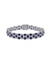 Diamond Select Cuts 14k 15.75 Ct. Tw. Sapphire Bracelet