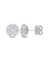 Diamond Select Cuts 14k 1.59 Ct. Tw. Diamond Floral Studs