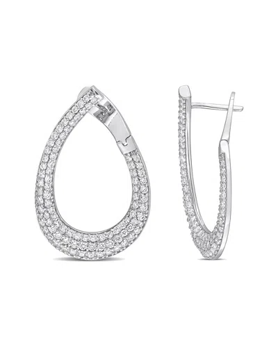 Diamond Select Cuts 14k 1.79 Ct. Tw. Diamond Open Teardrop Earrings