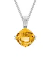 Diamond Select Cuts 14k 1.90 Ct. Tw. Citrine Necklace