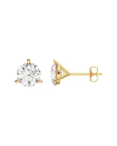 Diamond Select Cuts 14k 2.00 Ct. Tw. Diamond Earrings In Gold
