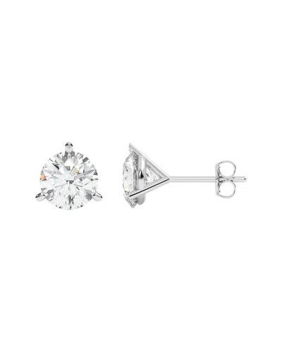 Diamond Select Cuts 14k 2.00 Ct. Tw. Diamond Earrings In Metallic