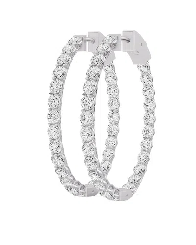 Diamond Select Cuts 14k 2.00 Ct. Tw. Diamond Earrings In Metallic