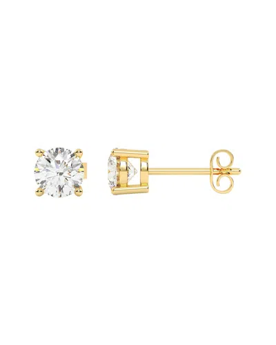 Diamond Select Cuts 14k 2.00 Ct. Tw. Diamond Earrings In Gold
