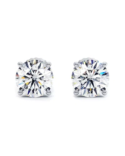 Diamond Select Cuts 14k 2.00 Ct. Tw. Diamond Earrings In Transparent