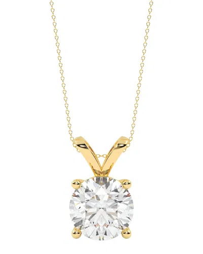 Diamond Select Cuts 14k 2.00 Ct. Tw. Diamond Pendant Necklace In Neutral