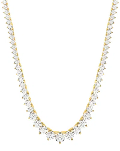 Diamond Select Cuts 14k 20.00 Ct. Tw. Diamond Pendant Necklace In Green