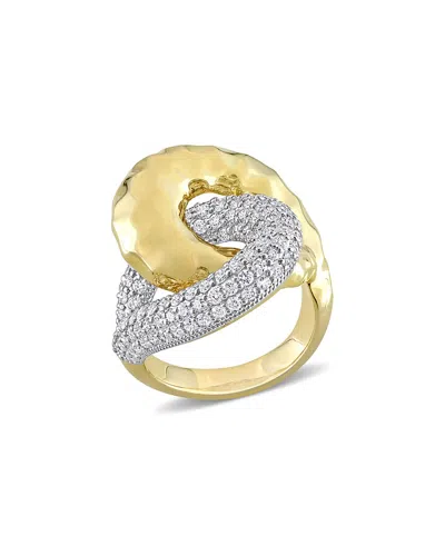 Diamond Select Cuts 14k 2.01 Ct. Tw. Diamond Swirl Ring In Metallic