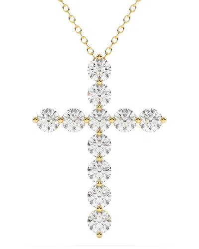 Diamond Select Cuts 14k 2.50 Ct. Tw. Diamond Pendant Necklace In Gold