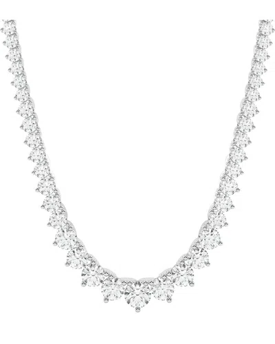 Diamond Select Cuts 14k 25.00 Ct. Tw. Diamond Pendant Necklace In Metallic