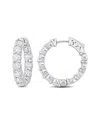 Diamond Select Cuts 14k 2.64 Ct. Tw. Diamond Clip-on Hoops