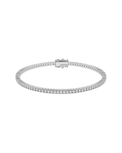 Diamond Select Cuts 14k 3.00 Ct. Tw. Diamond Bracelet In Silver