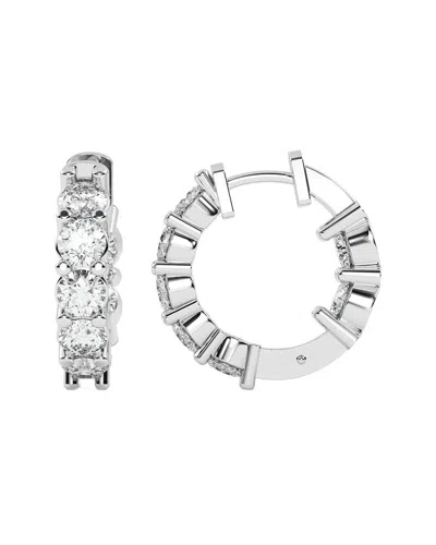 Diamond Select Cuts 14k 3.00 Ct. Tw. Diamond Earrings In Metallic