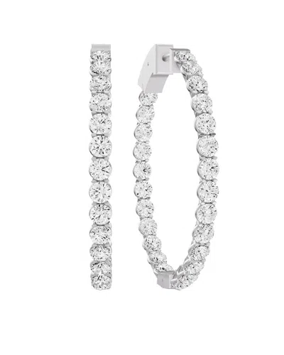 Diamond Select Cuts 14k 3.00 Ct. Tw. Diamond Earrings In Metallic
