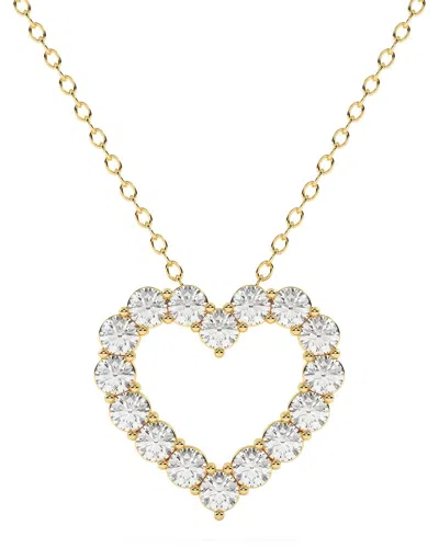 Diamond Select Cuts 14k 3.00 Ct. Tw. Diamond Pendant Necklace In Gold